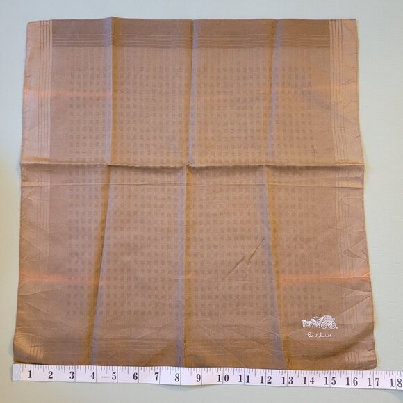 3 Vintage Designer Handkerchiefs Robert J Smillie ,FLANDRE CLUB, Papado - Picture 5 of 7